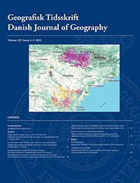 Geografisk Tidsskrift-Danish Journal of Geography journal cover