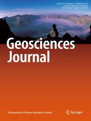 GEOSCIENCES JOURNAL journal cover