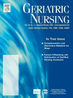 Geriatric Nursing 期刊封面