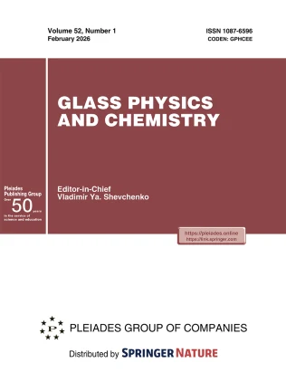 GLASS PHYSICS AND CHEMISTRY journal cover