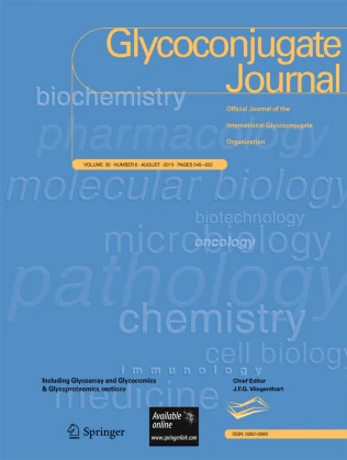GLYCOCONJUGATE JOURNAL journal cover