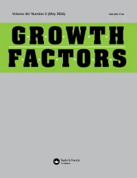 GROWTH FACTORS journal cover