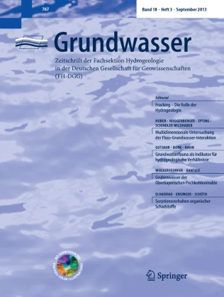 Grundwasser journal cover