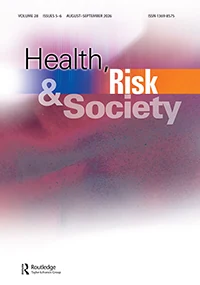 HEALTH RISK & SOCIETY journal cover