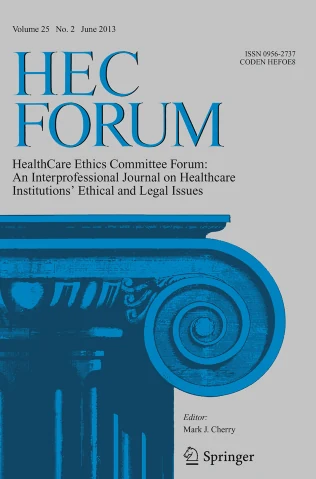 HEC Forum journal cover