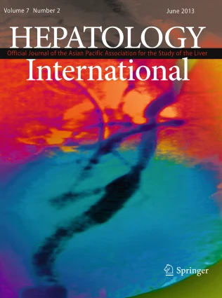 Hepatology International journal cover