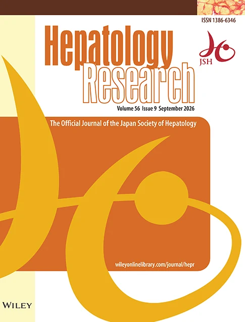HEPATOLOGY RESEARCH journal cover