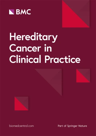 Hereditary Cancer in Clinical Practice journal cover