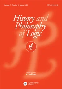 HISTORY AND PHILOSOPHY OF LOGIC journal cover