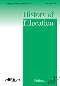 History of Education journal cover