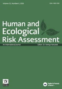 HUMAN AND ECOLOGICAL RISK ASSESSMENT 期刊封面