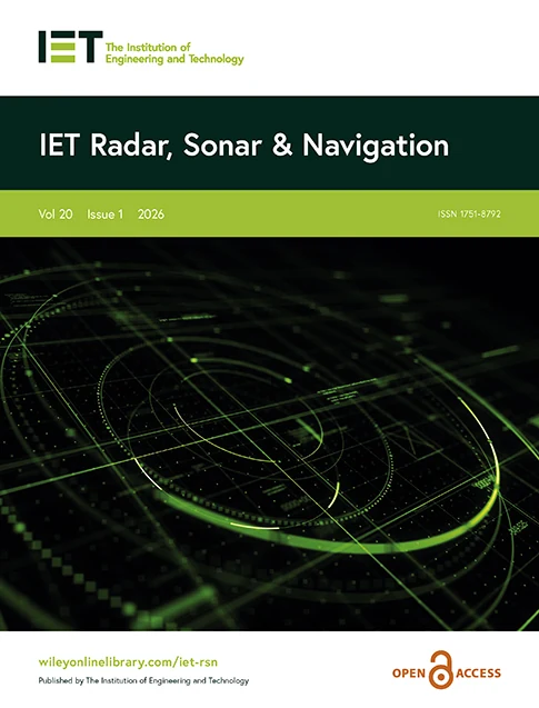 IET Radar Sonar and Navigation journal cover