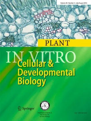 IN VITRO CELLULAR & DEVELOPMENTAL BIOLOGY-PLANT journal cover