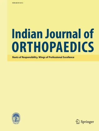 Indian Journal of Orthopaedics journal cover