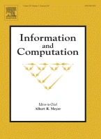 INFORMATION AND COMPUTATION 期刊封面