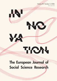 Innovation-The European Journal of Social Science Research 期刊封面