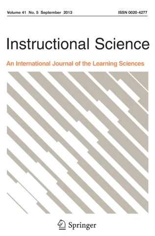 INSTRUCTIONAL SCIENCE journal cover