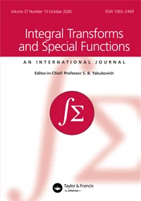 INTEGRAL TRANSFORMS AND SPECIAL FUNCTIONS 期刊封面