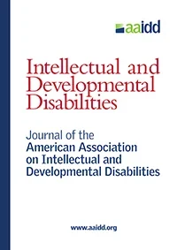 Intellectual and Developmental Disabilities journal cover