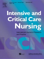Intensive and Critical Care Nursing journal cover