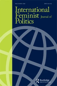 International Feminist Journal of Politics journal cover