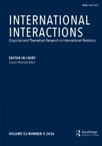INTERNATIONAL INTERACTIONS journal cover