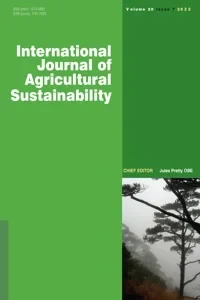 International Journal of Agricultural Sustainability 期刊封面