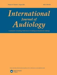 INTERNATIONAL JOURNAL OF AUDIOLOGY 期刊封面