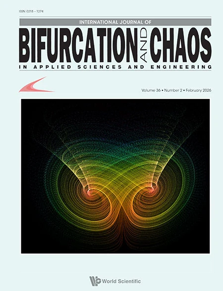 INTERNATIONAL JOURNAL OF BIFURCATION AND CHAOS journal cover