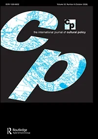 International Journal of Cultural Policy journal cover
