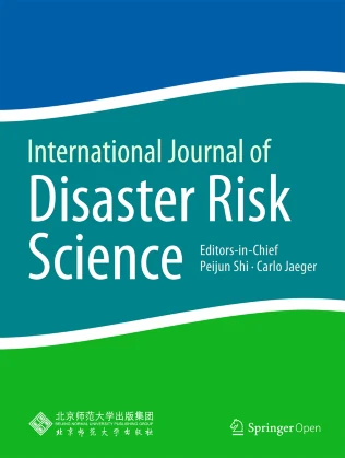 International Journal of Disaster Risk Science journal cover