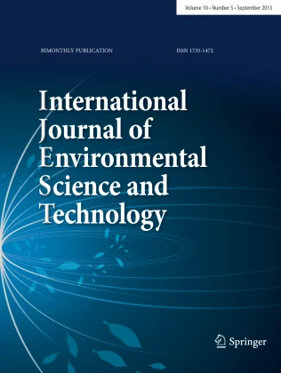 International Journal of Environmental Science and Technology journal cover