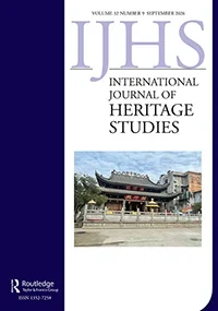 International Journal of Heritage Studies journal cover