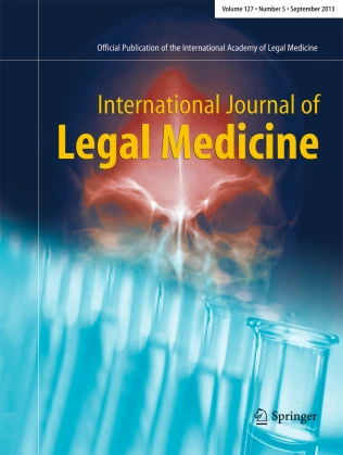 INTERNATIONAL JOURNAL OF LEGAL MEDICINE journal cover