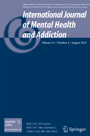 International Journal of Mental Health and Addiction journal cover