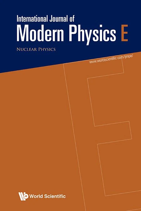 INTERNATIONAL JOURNAL OF MODERN PHYSICS E 期刊封面