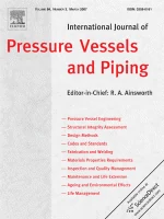 INTERNATIONAL JOURNAL OF PRESSURE VESSELS AND PIPING journal cover
