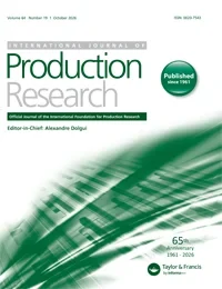 INTERNATIONAL JOURNAL OF PRODUCTION RESEARCH journal cover