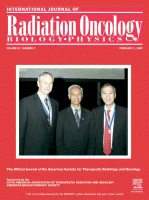 INTERNATIONAL JOURNAL OF RADIATION ONCOLOGY BIOLOGY PHYSICS 期刊封面