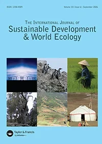 INTERNATIONAL JOURNAL OF SUSTAINABLE DEVELOPMENT AND WORLD ECOLOGY journal cover