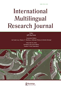 International Multilingual Research Journal journal cover