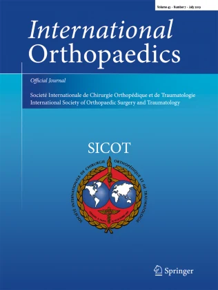 INTERNATIONAL ORTHOPAEDICS journal cover