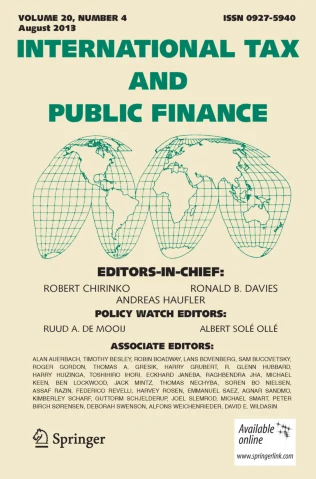 INTERNATIONAL TAX AND PUBLIC FINANCE journal cover