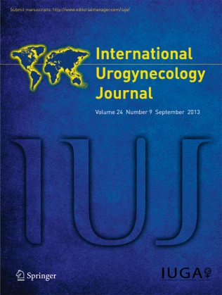 INTERNATIONAL UROGYNECOLOGY JOURNAL journal cover