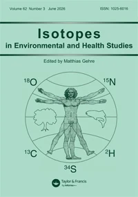 ISOTOPES IN ENVIRONMENTAL AND HEALTH STUDIES 期刊封面