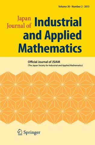 JAPAN JOURNAL OF INDUSTRIAL AND APPLIED MATHEMATICS journal cover
