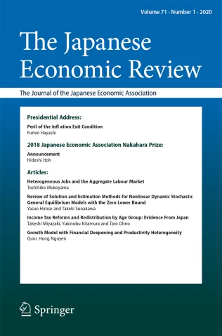 JAPANESE ECONOMIC REVIEW journal cover