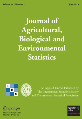 JOURNAL OF AGRICULTURAL BIOLOGICAL AND ENVIRONMENTAL STATISTICS 期刊封面