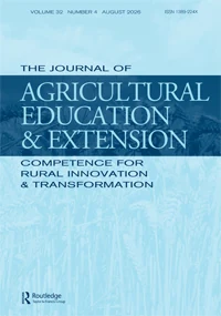 Journal of Agricultural Education & Extension 期刊封面