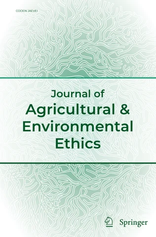 JOURNAL OF AGRICULTURAL & ENVIRONMENTAL ETHICS journal cover